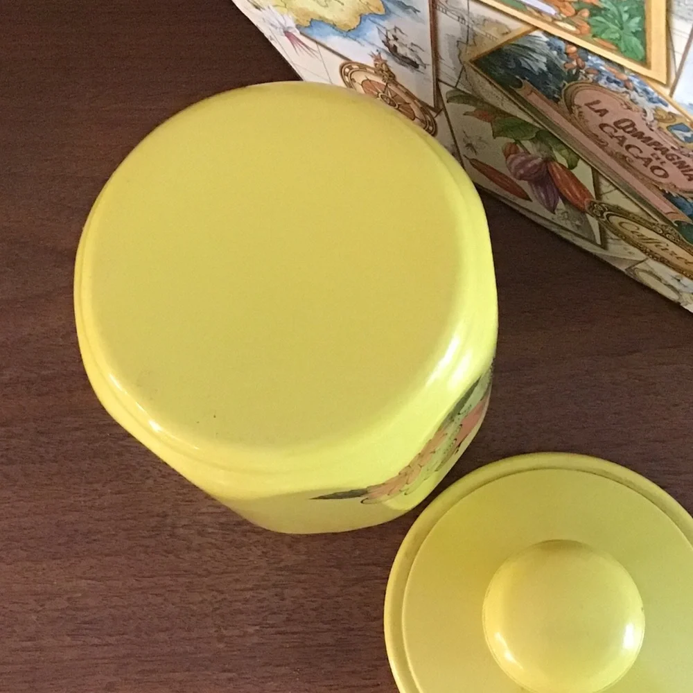 Kromex aluminum canister. Vintage